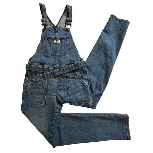 Oshkosh B'gosh Vestbak Overalls with Belt Girls 10 - Picture 1 of 8